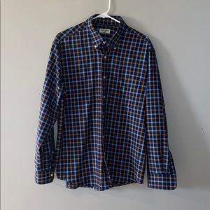 Orange and Blue Button Down